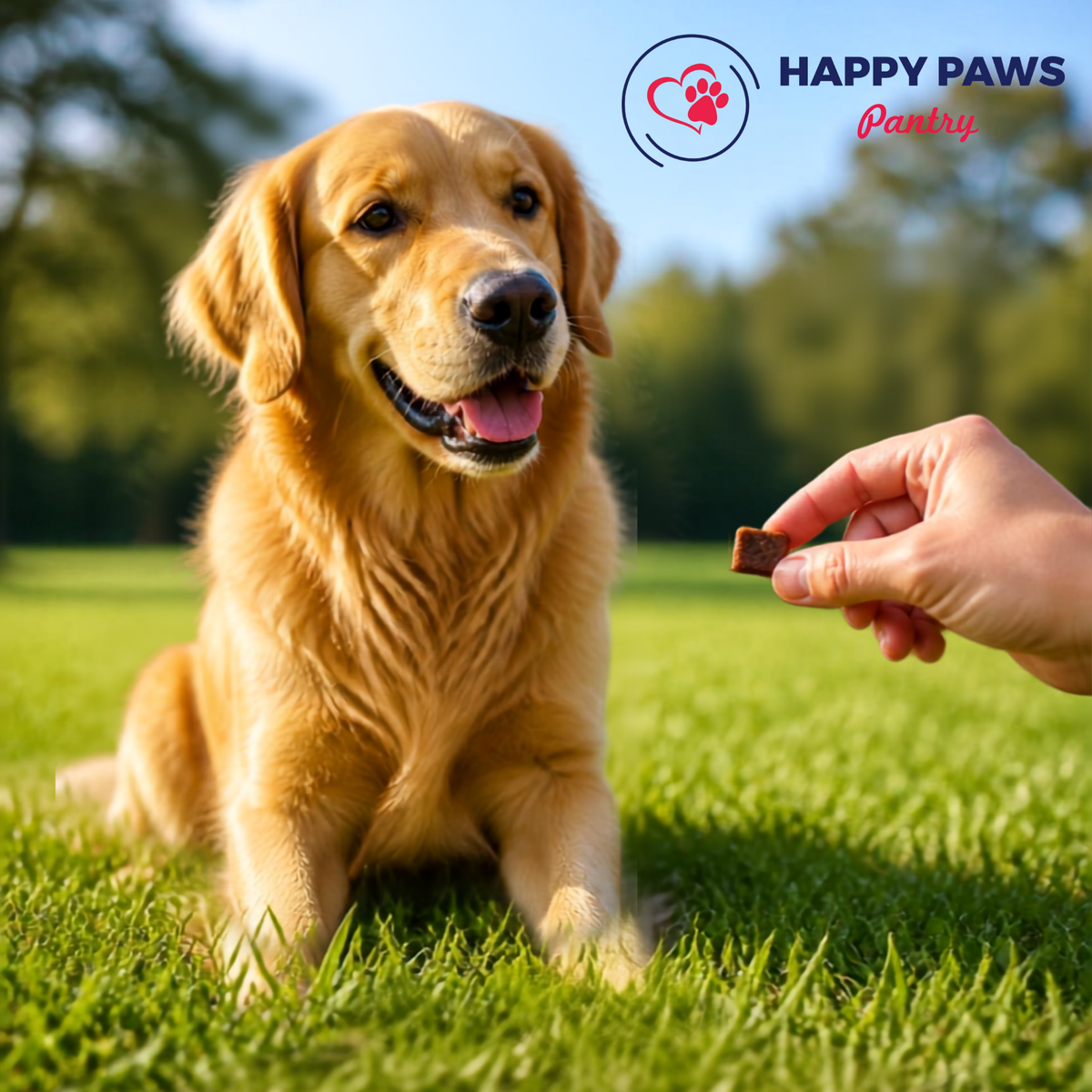 Happy Paws Pantry training treats for dogs, small bite-sized reward snacks