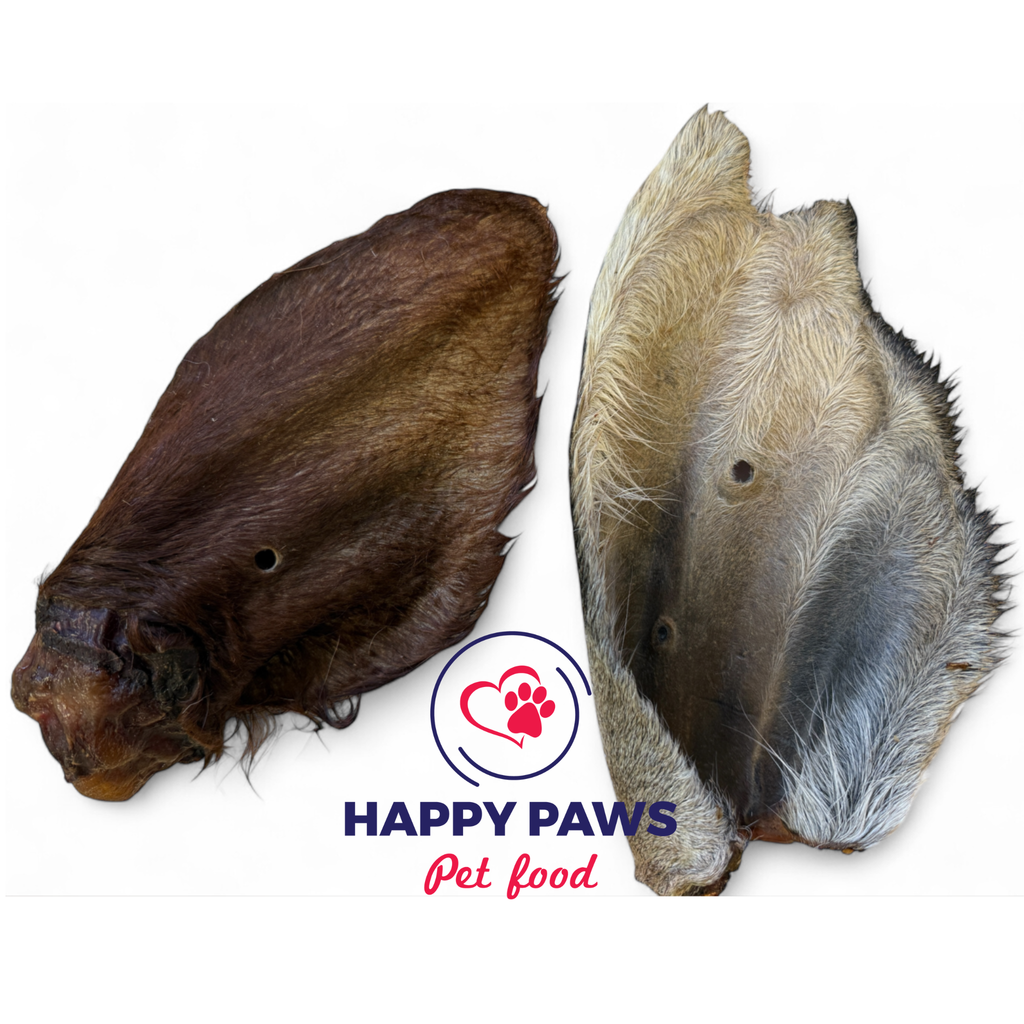 Hair-On Cow Ears - Happy Paws Pantry