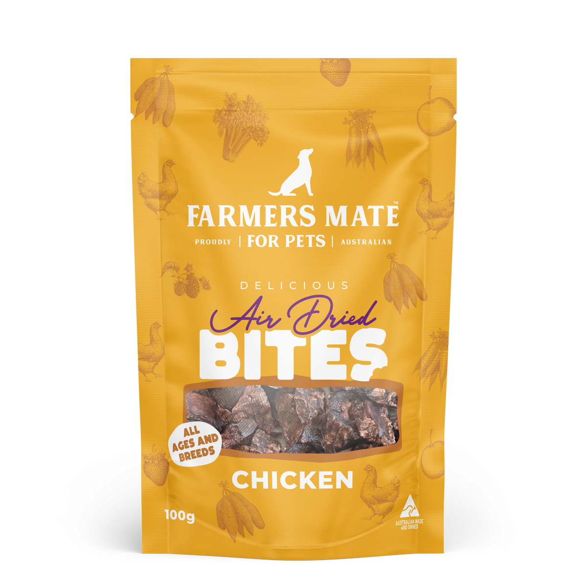 Farmers Mate Chicken Bites - Happy Paws Pantry